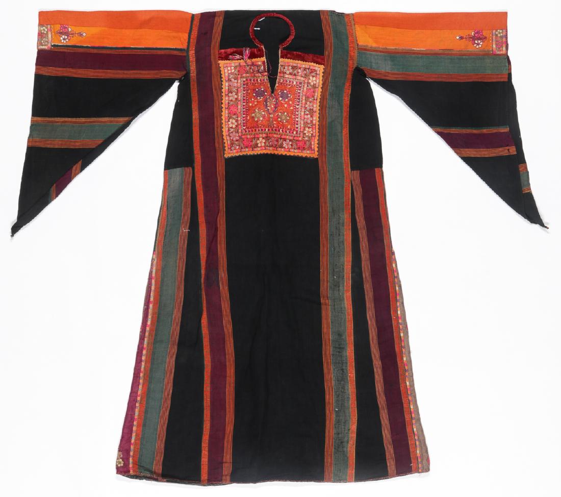 Palestinian Thobe Ceremonial Dress, Early 20th C (1 of 6)