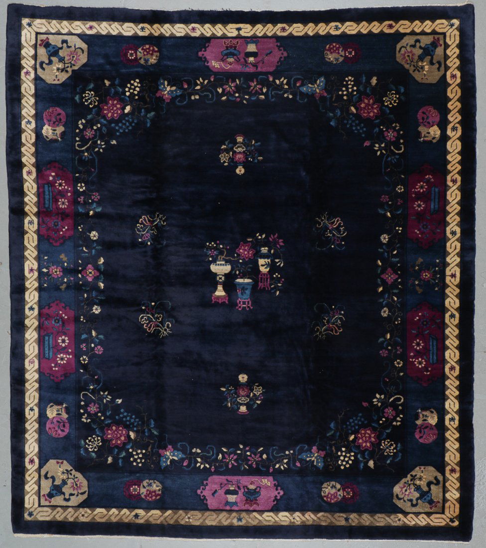 Antique Peking Rug, China: 10'8'' x 12'0'' (1 of 6)