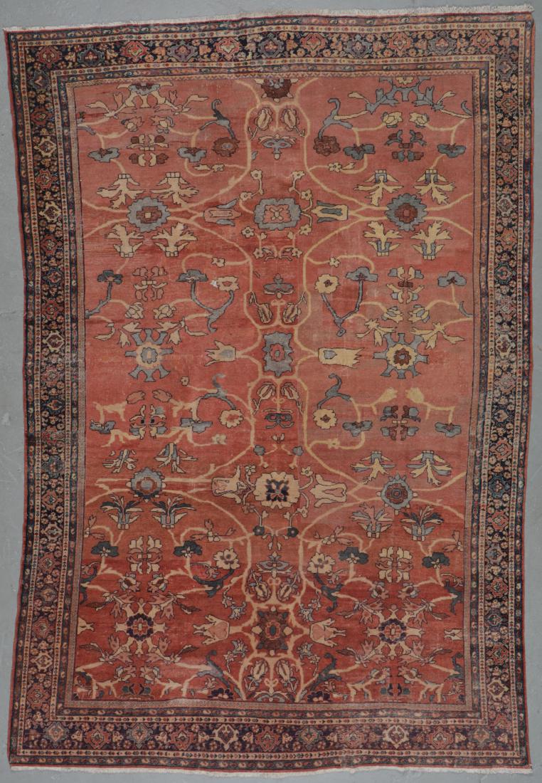 Antique Mahal Rug, Persia: 7'10'' x 11'5'' (1 of 6)