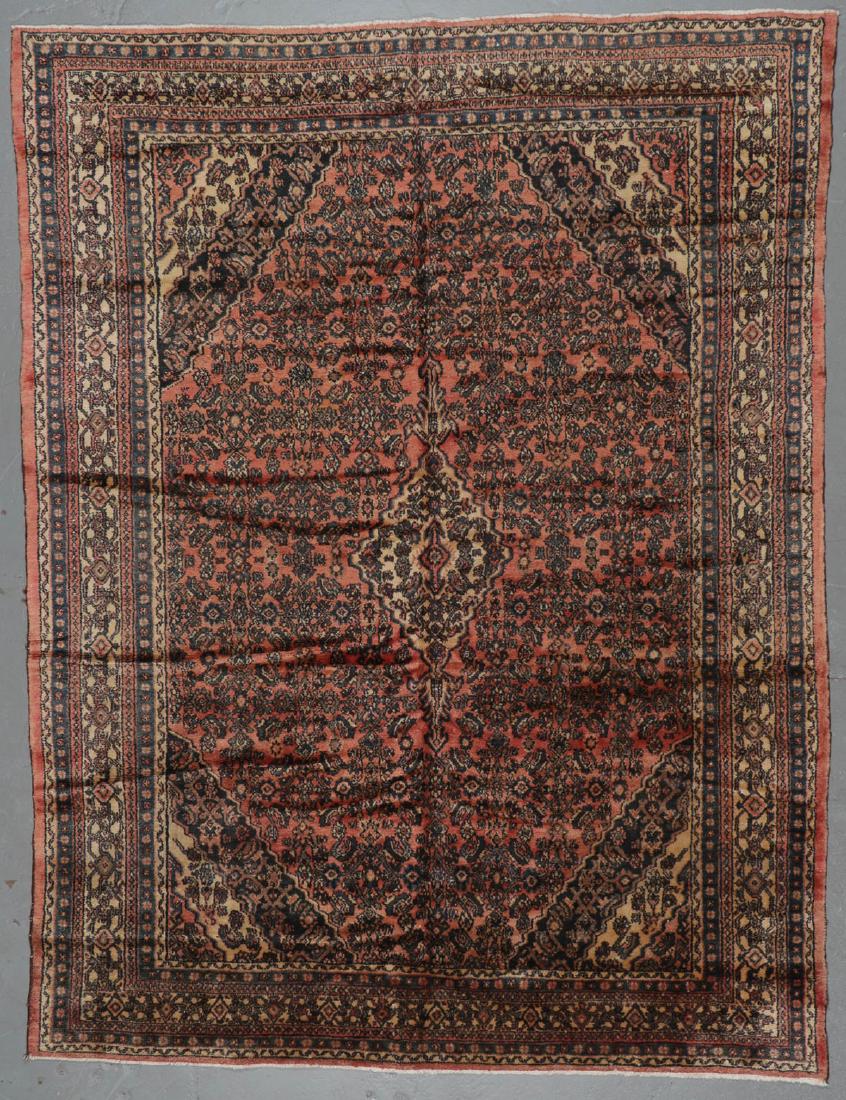 Semi-Antique Hamadan Rug: 8'5'' x 10'11'' (1 of 6)