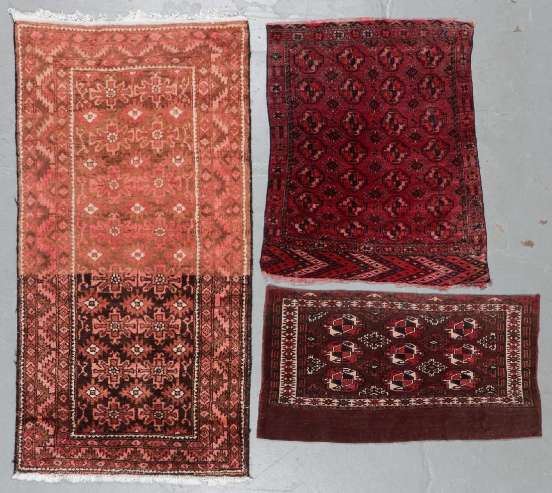 3 Antique Central Asian Rugs (1 of 7)