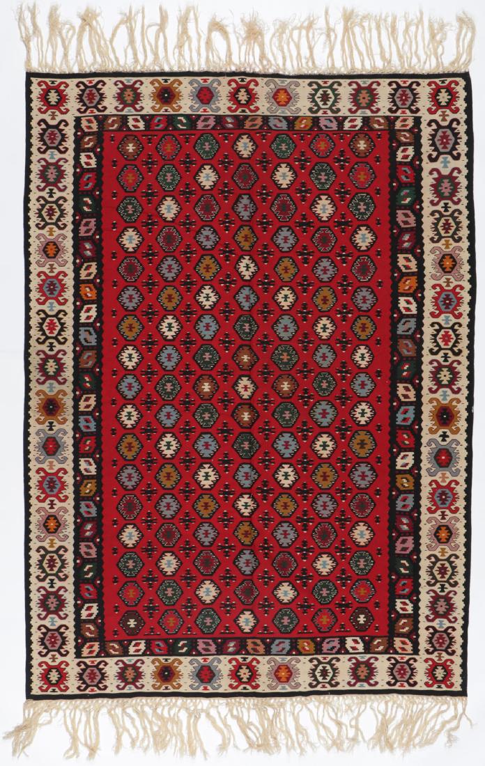 Antique Pirot Kilim: 5'9'' x 8'0'' (1 of 5)