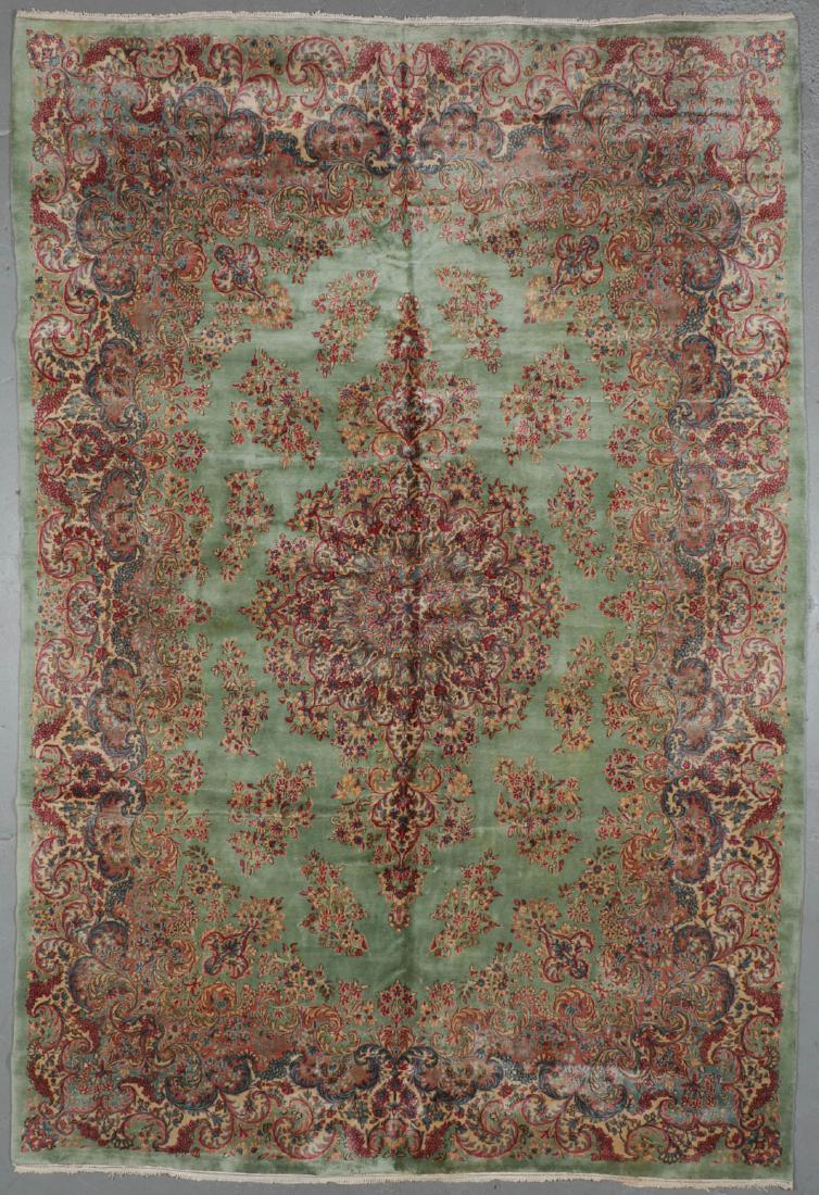 Semi-Antique Kerman Rug: 9'9'' x 14'5'' (1 of 6)