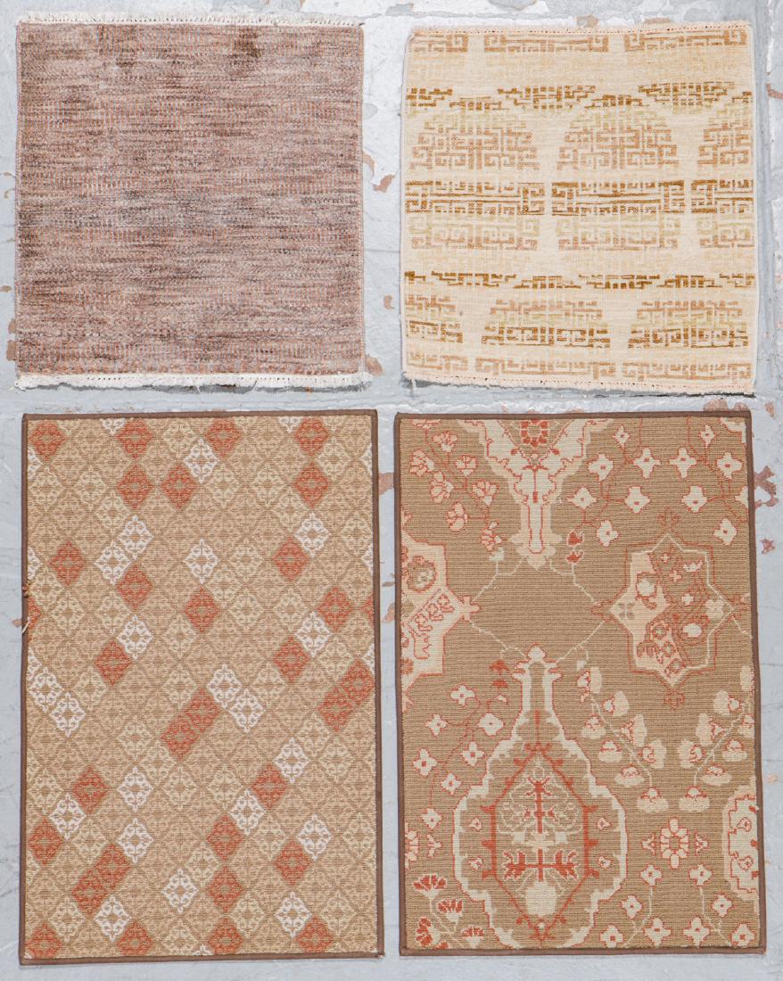 4 Small Sampler Rugs (1 of 3)
