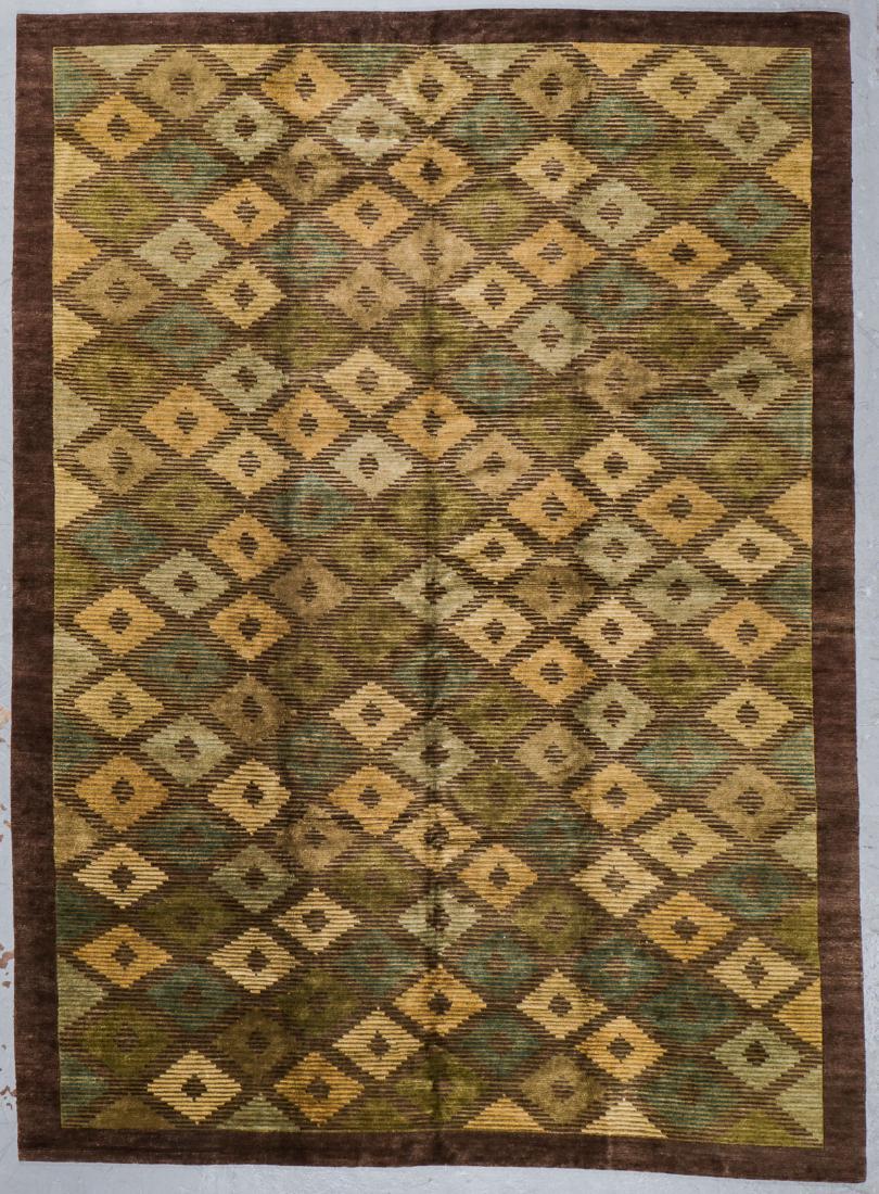 Modern Tibetan Rug: 10' x 13'8'' (1 of 2)
