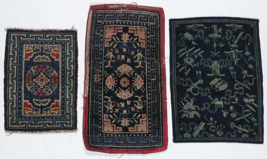 Three Antique Tibetan Rugs (1 of 8)