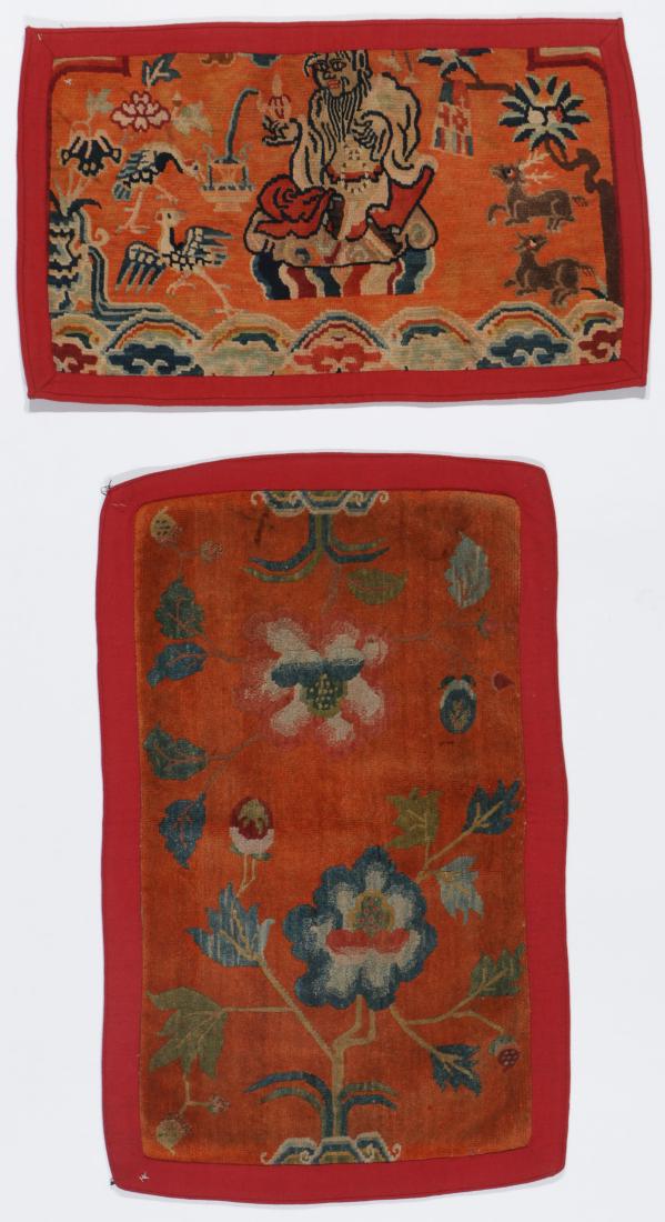 Two Antique Tibetan Small Rugs (1 of 7)