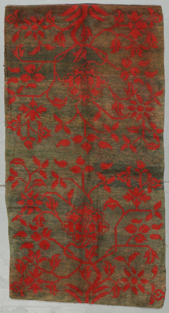 Old Tibetan Rug: 2'10'' x 5'3'' (1 of 6)