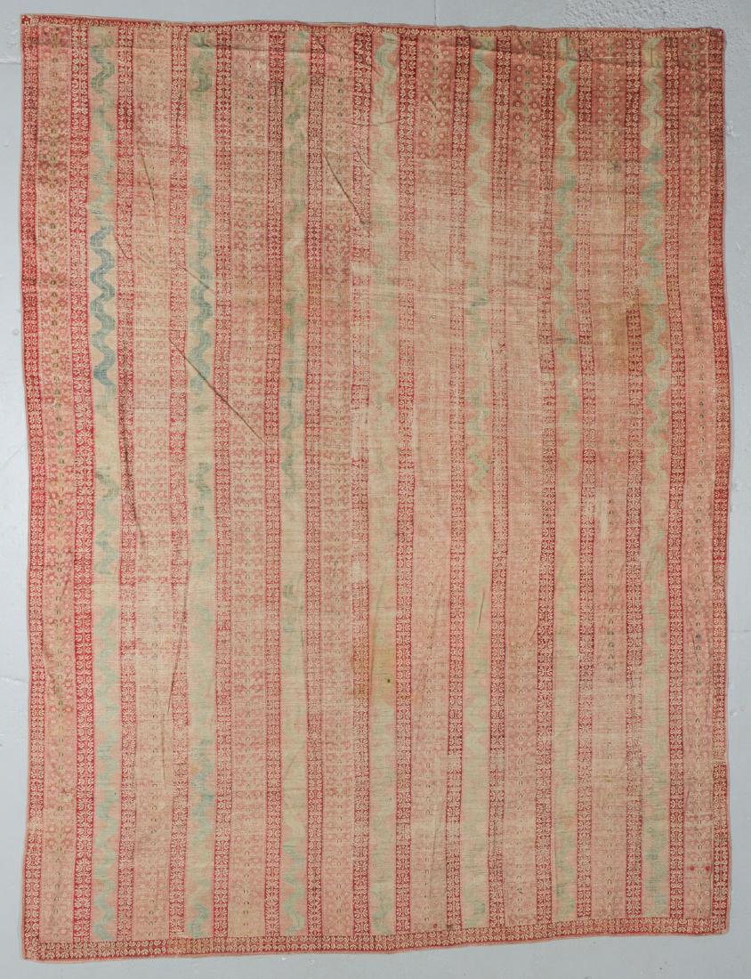 Antique Oushak Rug, Turkey: 10'3'' x 13'5'': Antique Oushak Rug, Turkey: 10'3'' x 13'5'' (312 x 409 cm). 37 lbs. Altered size. Pennsylvania estate.