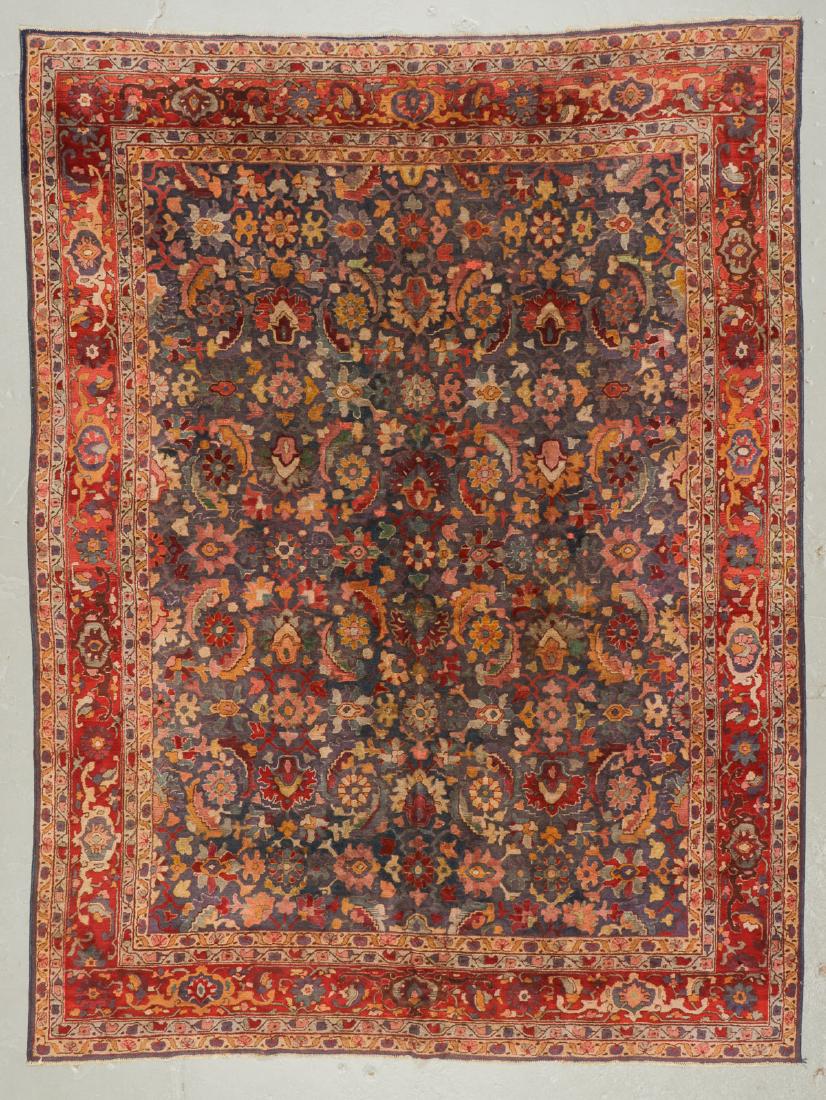 Antique Sultanabad Style Rug, Europe: 8'9'' x 11'7'' (1 of 6)
