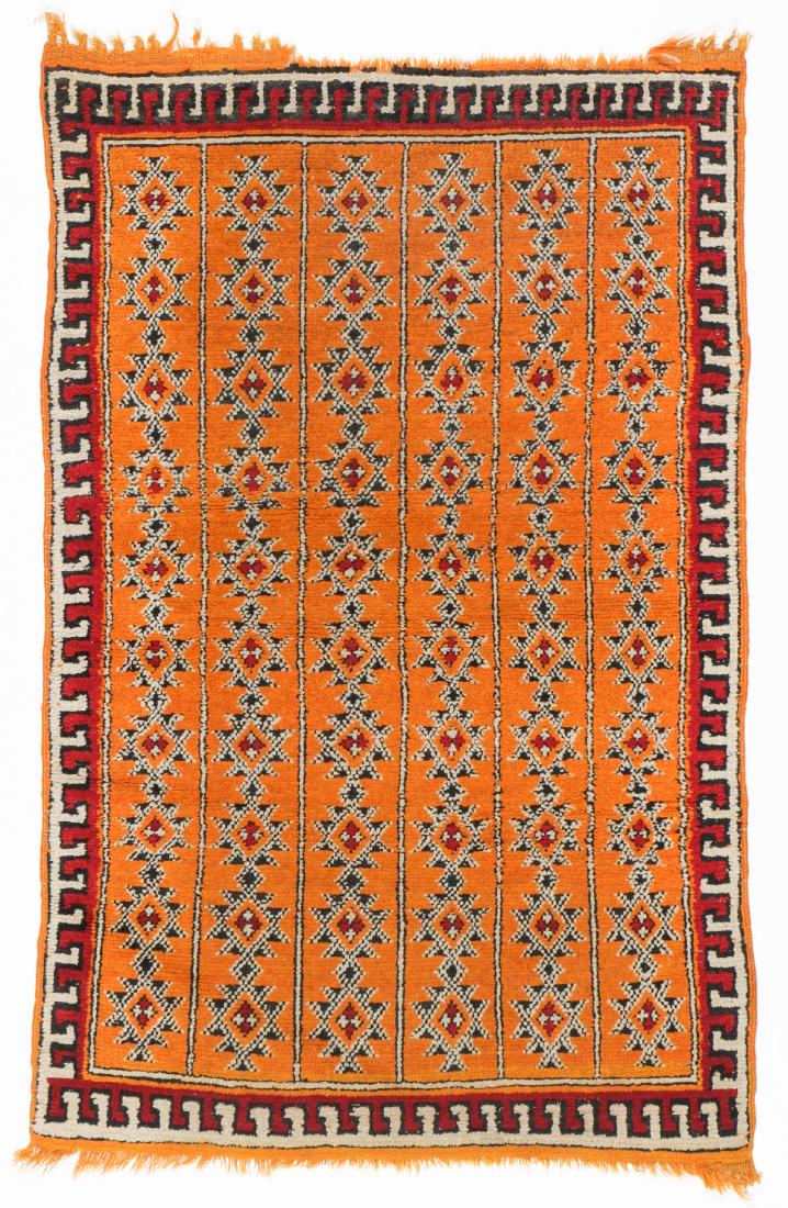 Semi-Antique Moroccan Rug, Morocco: 2'9'' x 4'2'' (1 of 6)