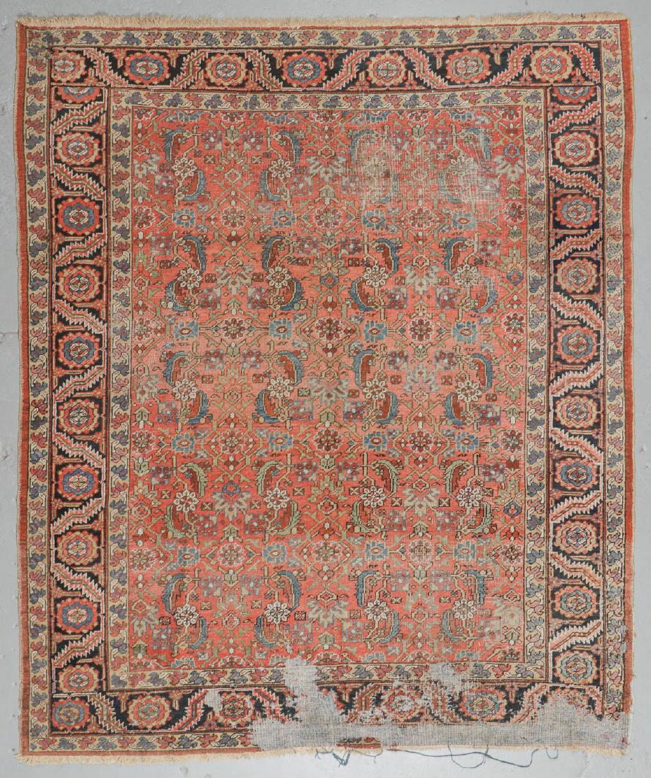 Antique Heriz Rug, Persia: 8'7'' x 9'10'' (1 of 7)
