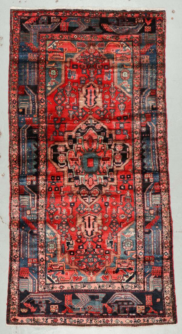 Semi-Antique Hamadan Rug, Persia: 4'3'' x 8'6'' (1 of 6)