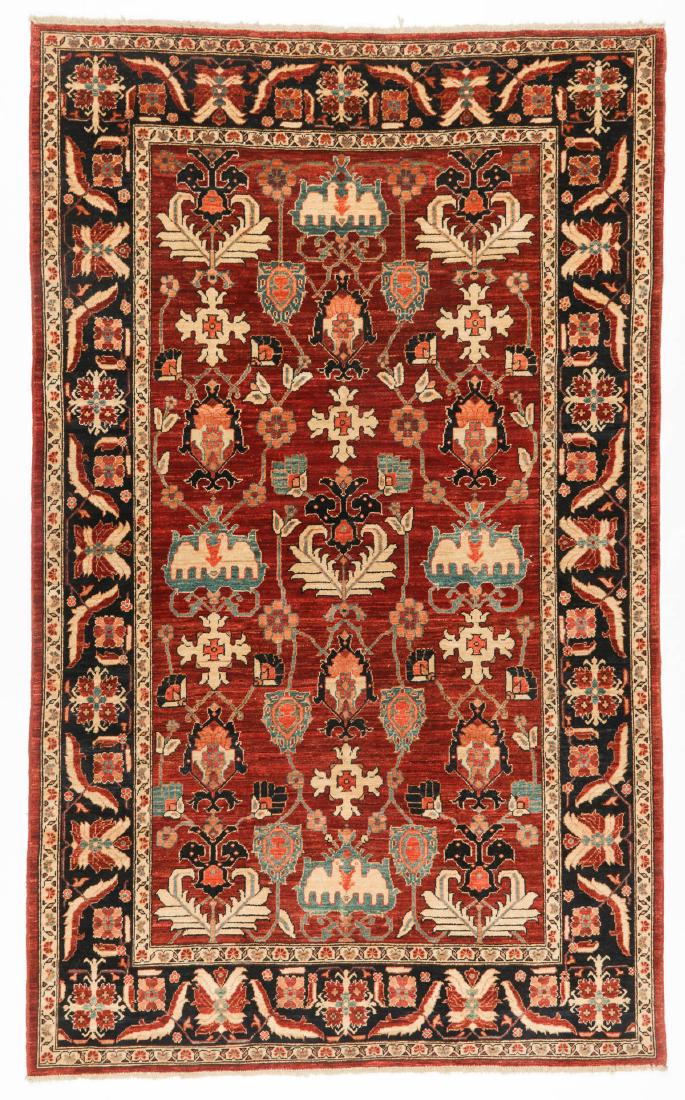Heriz Style Rug, Afghanistan: 5'9'' x 9'4'' (1 of 5)