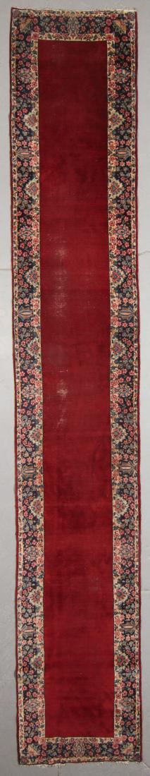 Semi-Antique Tabriz Rug, Persia: 3'2'' x 19'0'' (1 of 6)