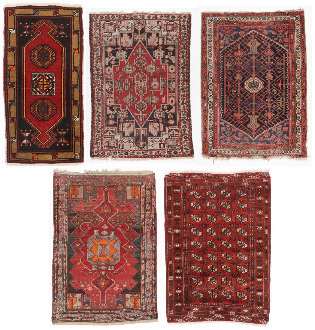 5 Vintage & Antique Oriental Rugs (1 of 10)