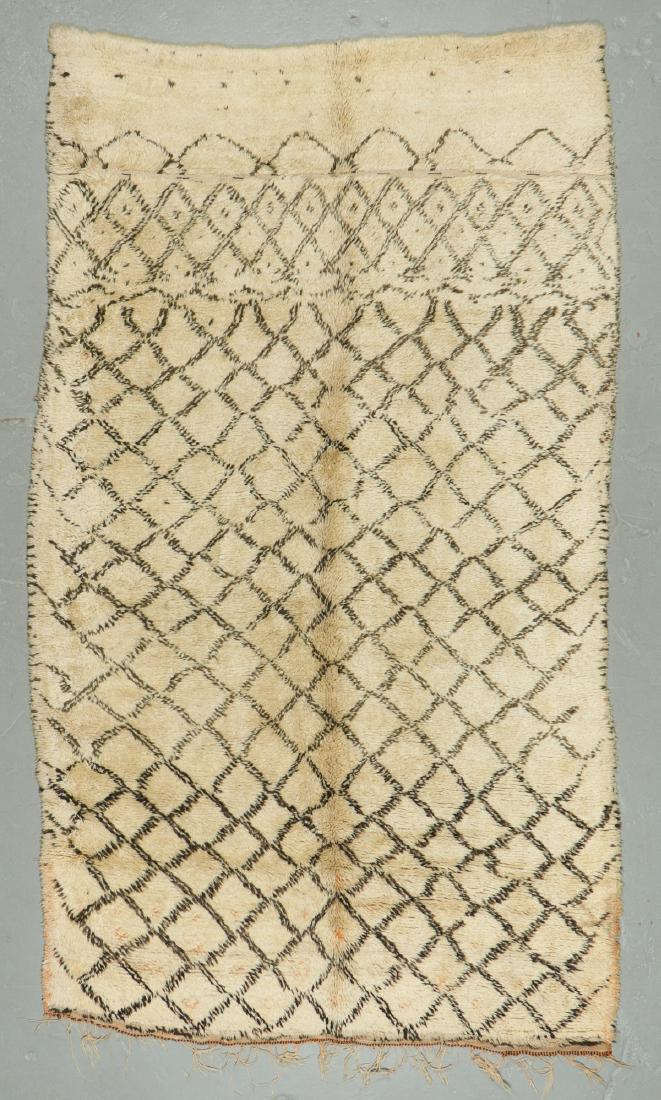 Vintage Morocccan Beni Ourain Rug: 6'3'' x 11'0'' (1 of 6)