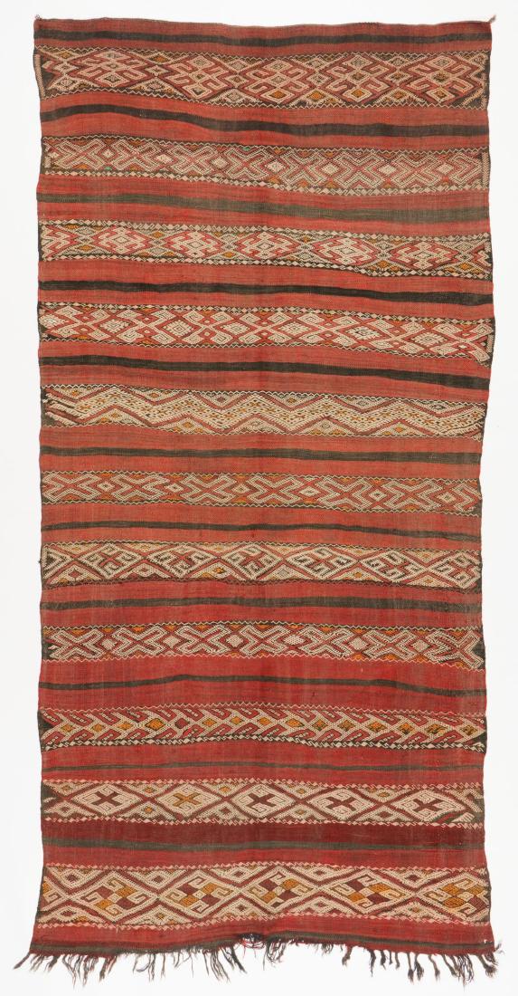 Vintage Moroccan Kilim: 5'2'' x 10'5'' (1 of 6)