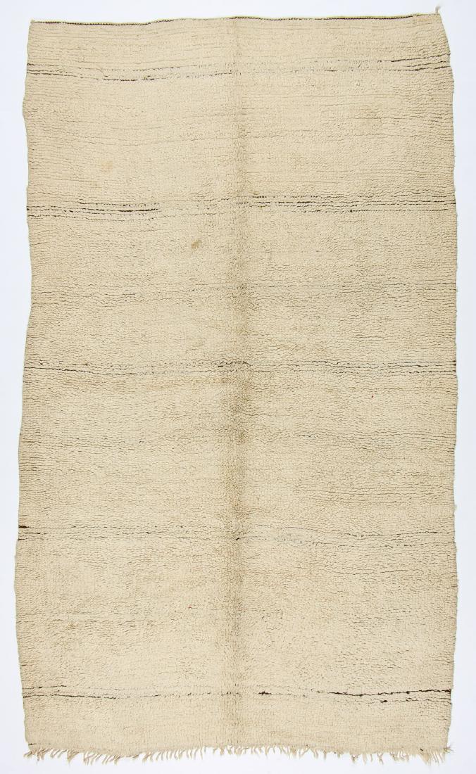 Vintage Moroccan Wool Pile Rug: 6'2'' x 10'3'' (1 of 6)