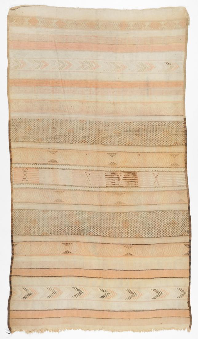 Vintage Moroccan Mixed Weave Rug: 5'7'' x 10'0'' (1 of 6)