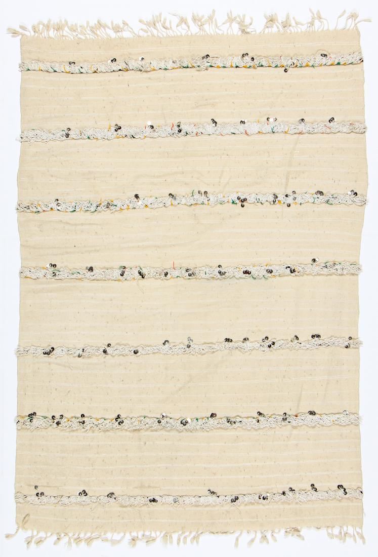 Vintage Moroccan Wedding Blanket: 3'9'' x 5'4'' (1 of 6)