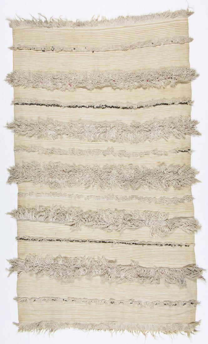 Vintage Moroccan Wedding Blanket: 4'2'' x 7'2'' (1 of 6)