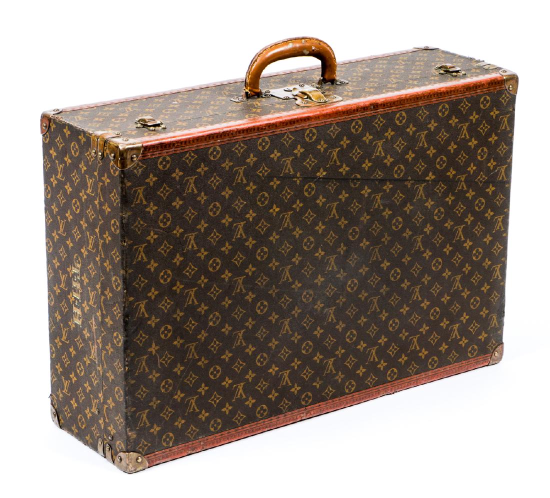 Vintage Louis Vuitton Monogram Hard Suitcase (1 of 8)
