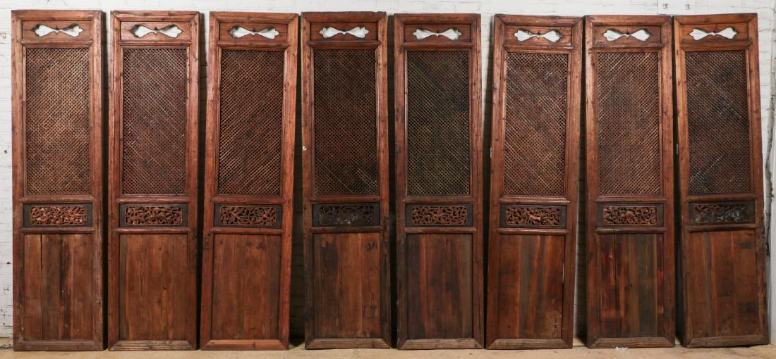 Set of 8 Antique Chinese Door Panels (1 of 7)