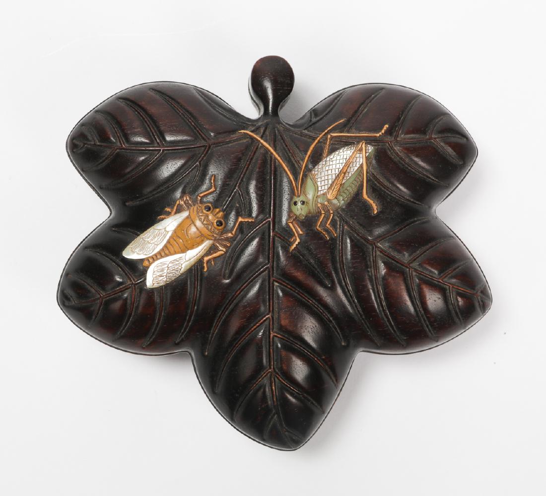 Chinese Qing Dynasty Zitan Wood Box (1 of 4)