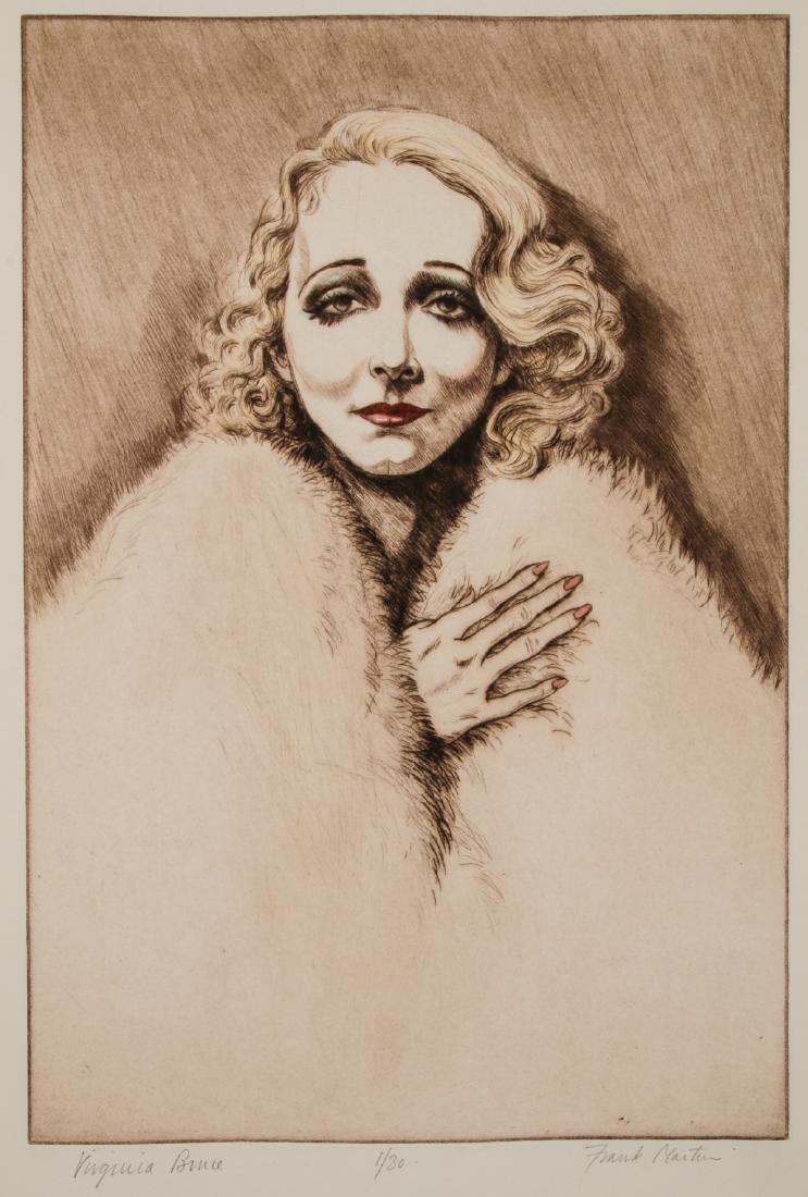 Frank Vernon Martin (1921-2005) "Virginia Bruce" (1 of 4)