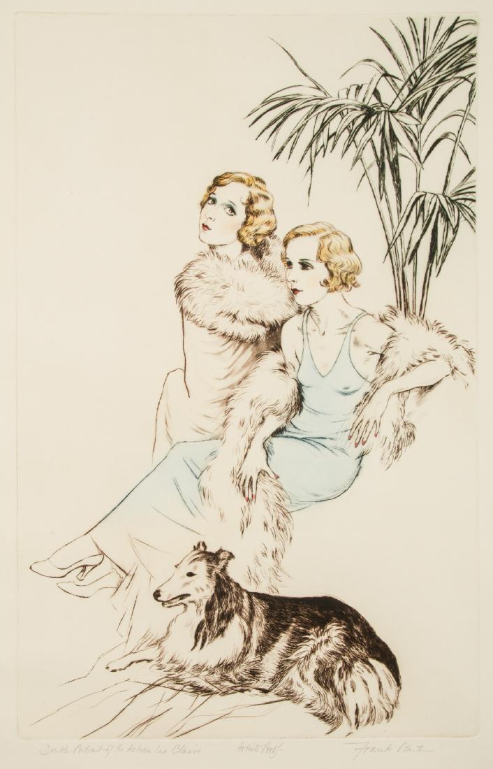 Frank Vernon Martin (1921-2005) "Double Portrait of the (1 of 6)