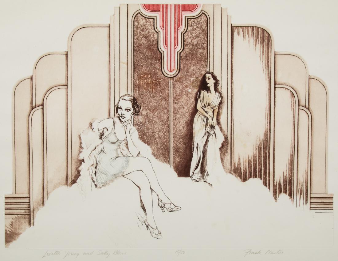Frank Vernon Martin (1921-2005) "Loretta Young and (1 of 6)