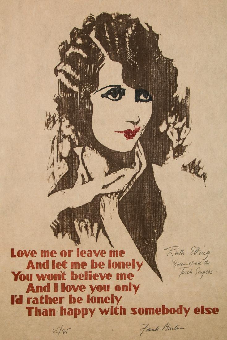 Frank Vernon Martin (1921-2005) Ruth Etting (1 of 7)