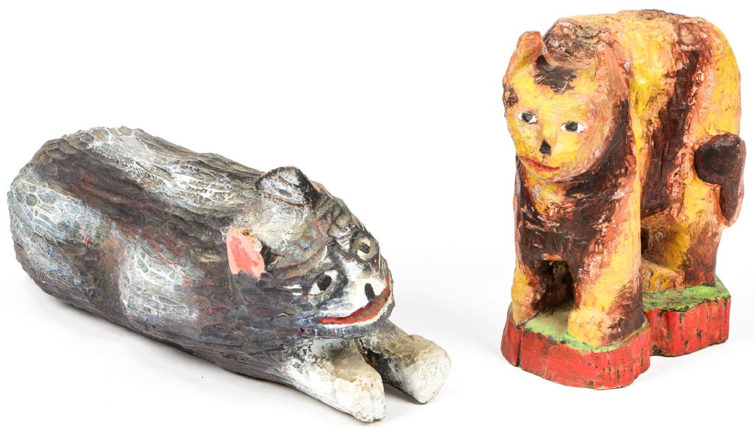 Fred Gerber (20th c.) 2 Cats (1 of 8)