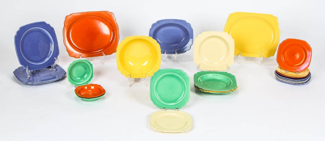 22 pc Vintage Homer Laughlin Riviera Ware Collection (1 of 5)