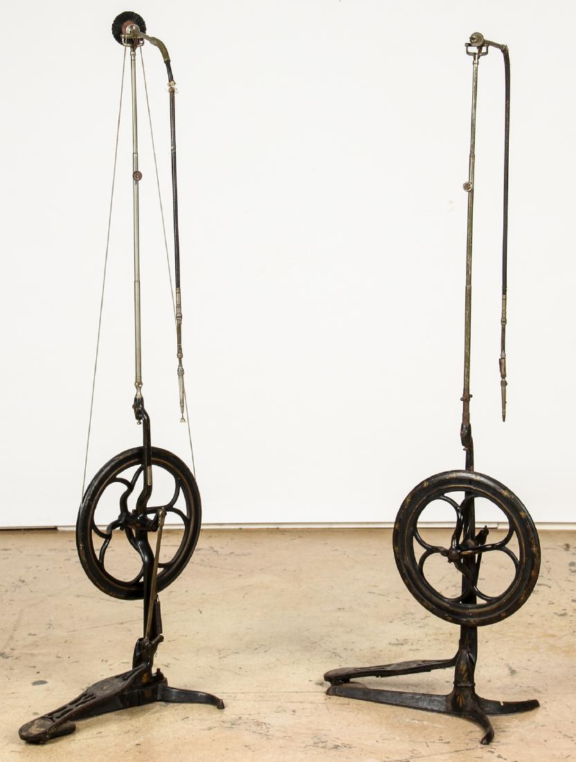 2 Antique Treadle Dental Drills (1 of 5)