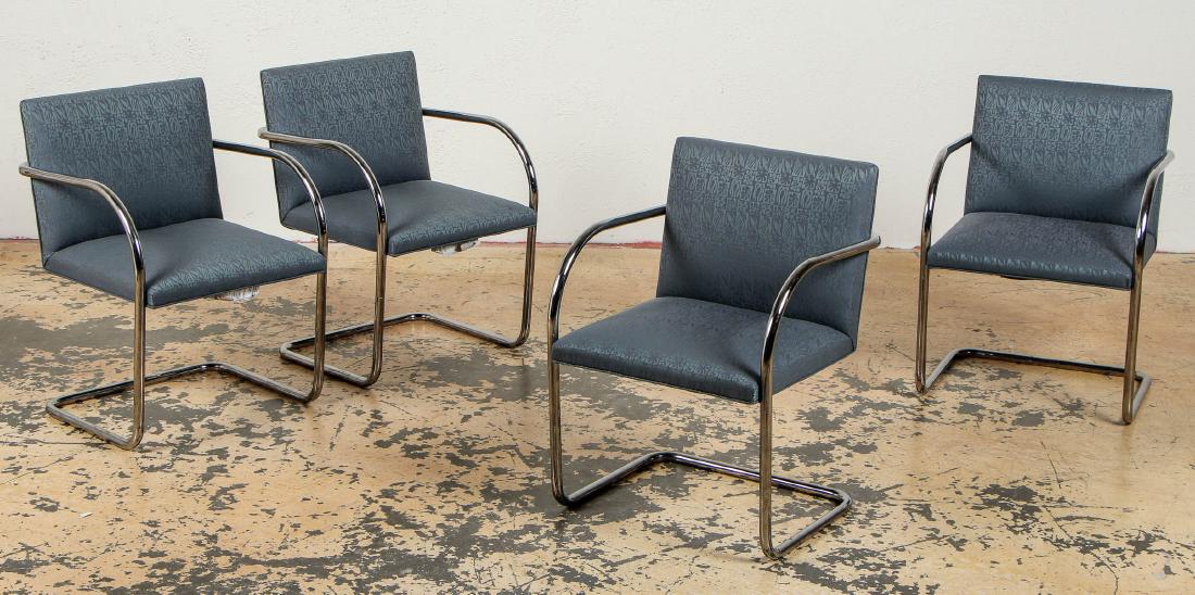 Set of 4 Knoll Brno Chairs, Mies Van Der Rohe (1 of 7)