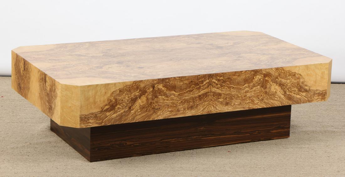 Modern Sedona Burl Coffee Table (1 of 6)
