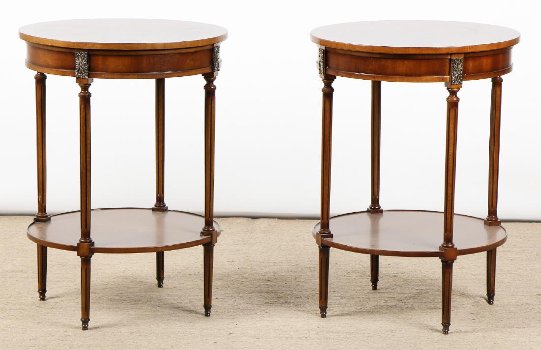 Pair of Modern Continental Style Lamp Tables (1 of 5)