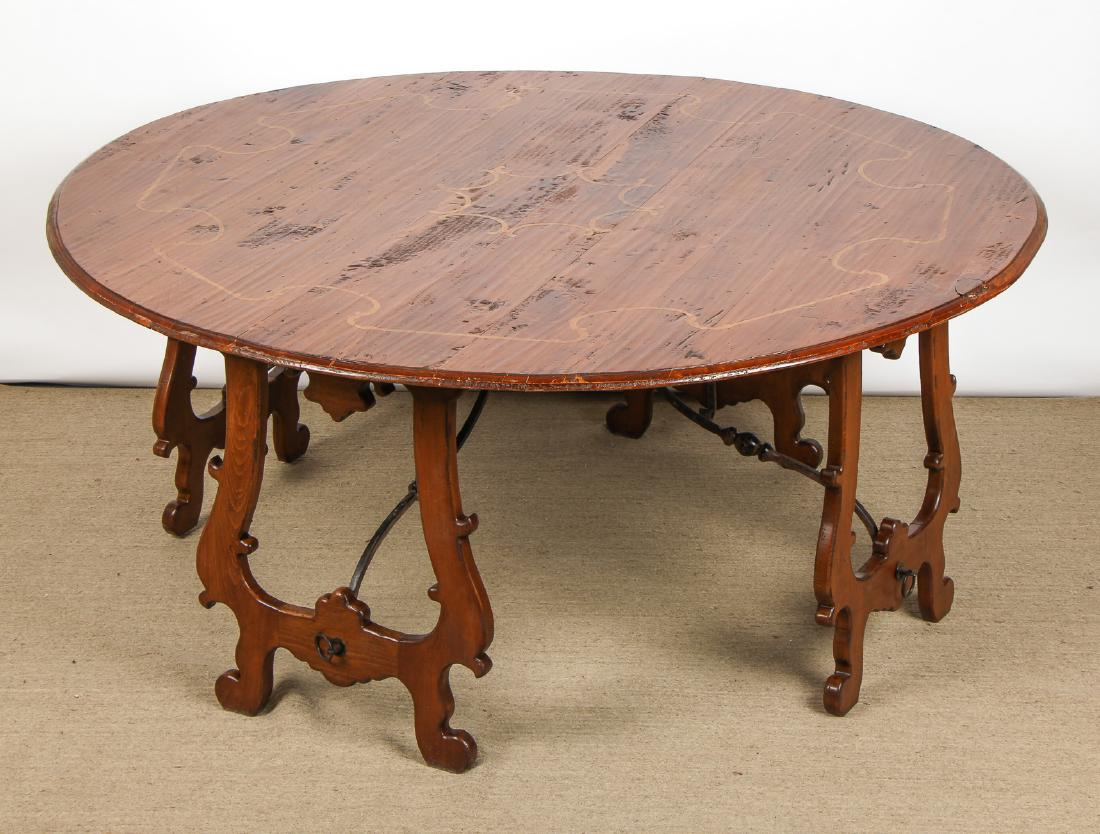 Modern Walnut Gate Leg Table (1 of 4)