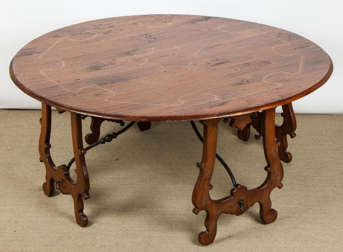 Modern Walnut Gate Leg Table (1 of 5)