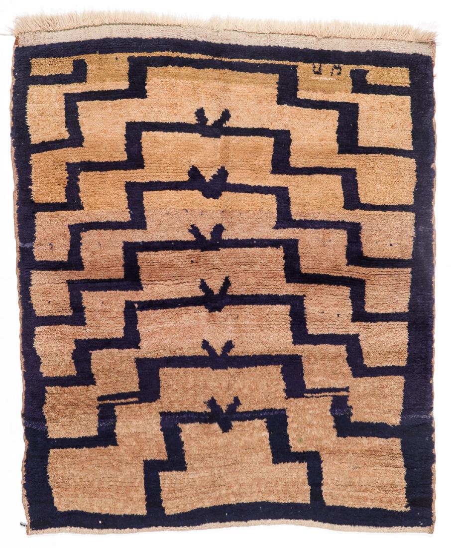 Semi-Antique Tulu Rug, Turkey: 4'0'' x 4'11'' (1 of 6)