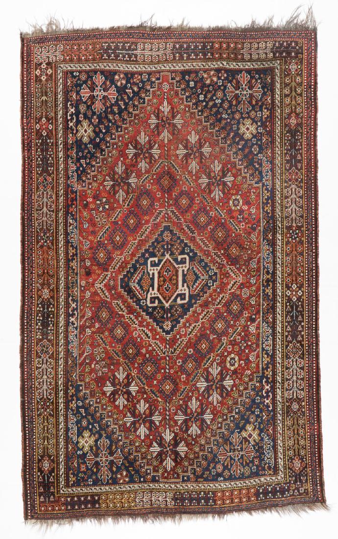 Antique Shiraz Rug, Persia: 5'3'' x 8'6'' (1 of 6)