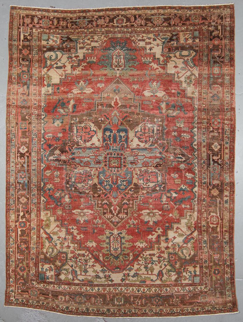 Antique Serapi Rug, Persia: 11'0'' x 14'11'' (1 of 6)