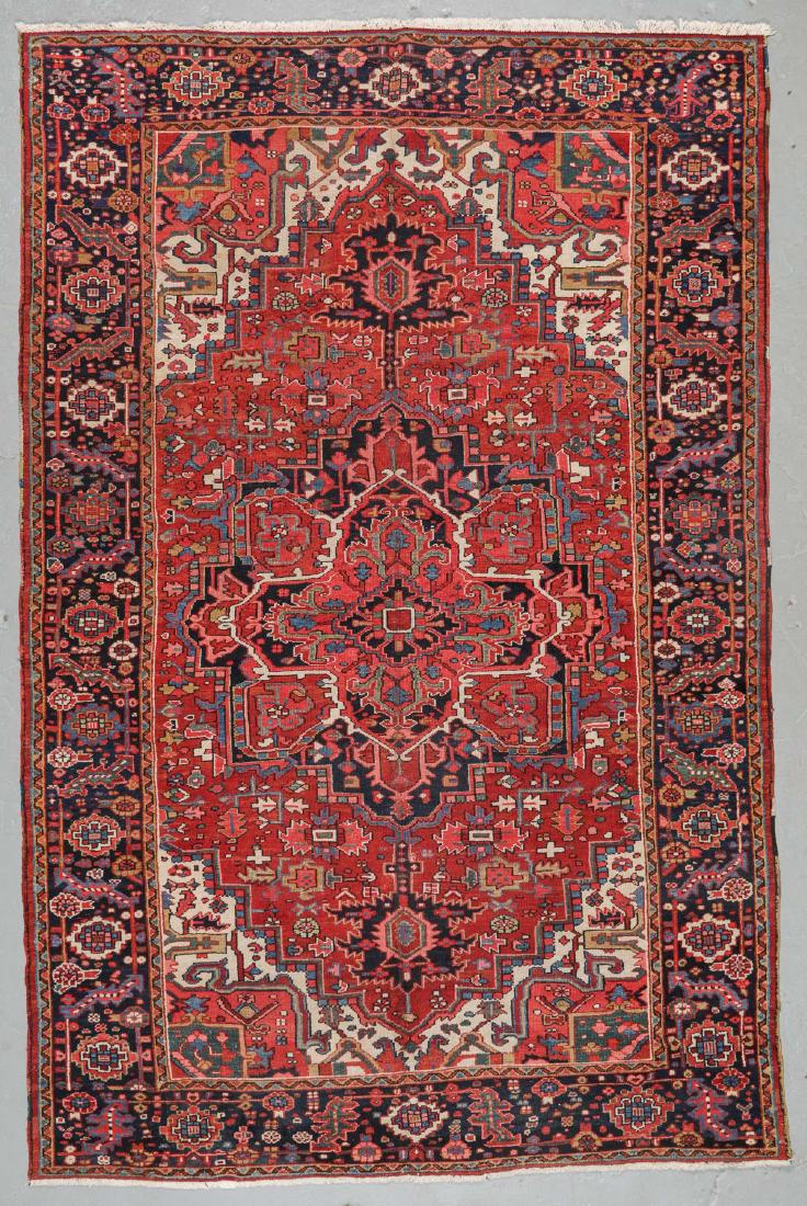 Antique Heriz Rug, Persia: 7'5'' x 11'3'' (1 of 6)