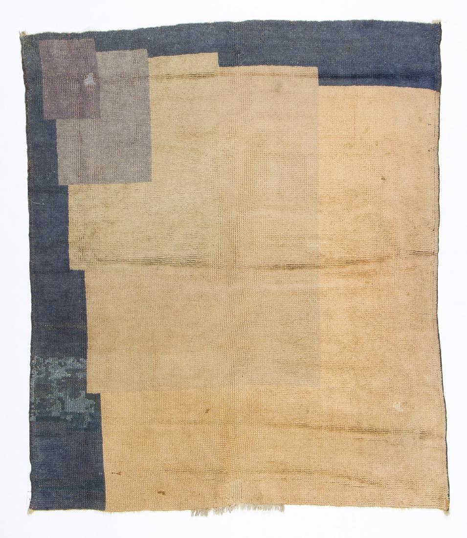 Bauhaus Inspired Rug, Early/Mid 20th C. Handwoven Wool (1 of 6)