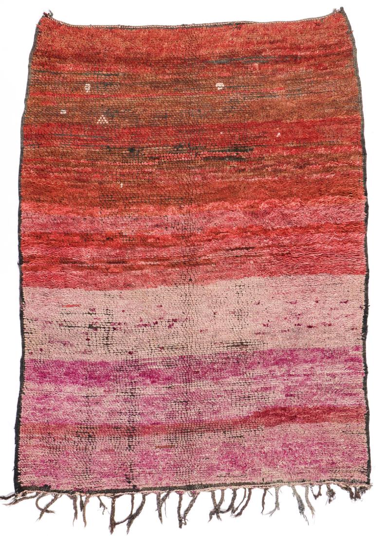 Vintage Wool Moroccan Pile Rug: 4'9'' x 6'3'' (1 of 6)