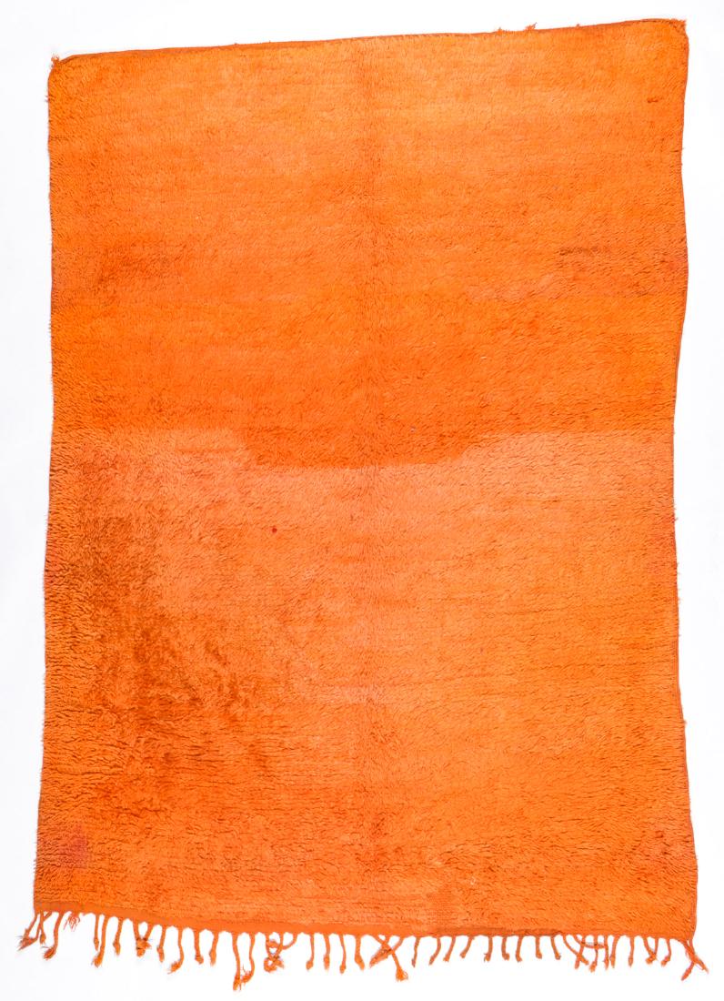 Vintage Wool Moroccan Pile Rug: 6'0'' x 8'3'': Vintage Wool Moroccan Pile Rug: 6'0'' x 8'3'' (183 x 251 cm). 23 lbs. Note on terms for estimating the age of an item: Antique (100+ years). Semi-Antique (50-100 years). Vintage (20-50 years). Modern 