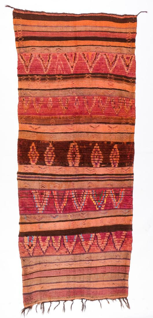 Vintage Moroccan Mixed Weave Rug, Morocco: 4'3'' x (1 of 6)