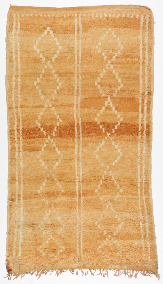 Vintage Moroccan Wool Pile Rug: 5'7'' x 9'8'' (1 of 6)